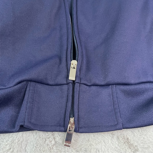Polo Ralph Lauren Navy Full-Zip Track Jacket - Size Large - Picture 5 of 9